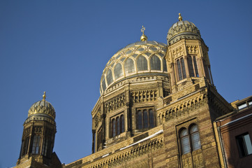 Fototapeta premium Neue Synagoge