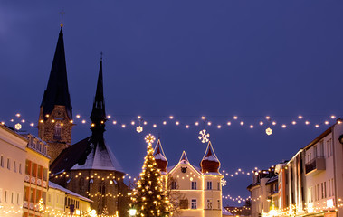 Fototapeta premium Weihnachtsdorf