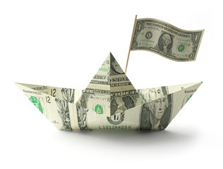 Search photos "paper money boat"
