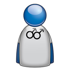 Icono camiseta homosexual