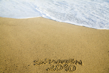 Urlaub in Spanien im Jahr 2010