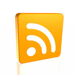3D icon feed RSS