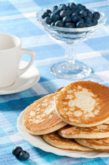 Pancakes With Blueberries