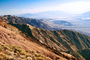 Fototapeta premium View on Death Valley from Dantes view. California