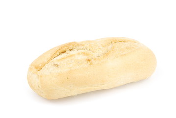 Fresh and homemade white bread called baguette