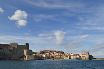 Fototapeta na wymiar port de Collioure