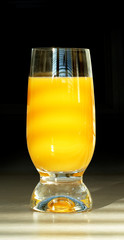 Glass of orange juice