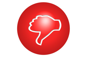 Daumen nach unten|Thumbs down|