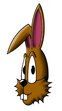 Comic-Hase
