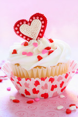 Heart Cupcake