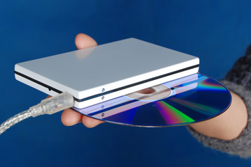 DVD and Mobile Hard disk