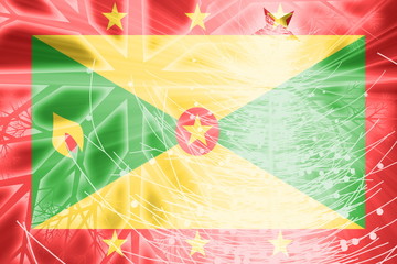 Flag of Grenada christmas holidays
