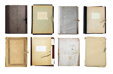 set of old folder