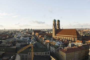 Übersichtsaufnahme Frauenkirche München