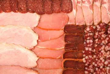 background of meat