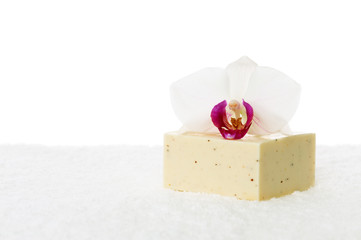 Orchid and soap