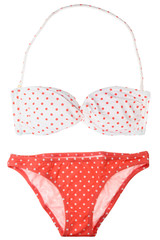 polka dot swimsuit