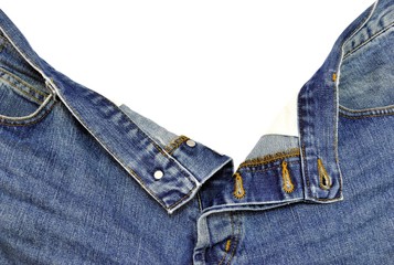 Pantaloni in tela di jeans