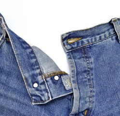 Pantaloni in tela di jeans