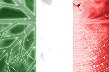 Flag of Italy christmas holidays
