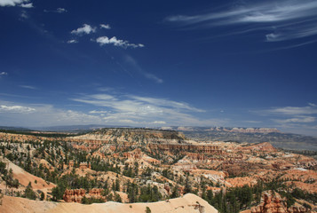 &Uuml;berblcik &uuml;ber den Bryce Canyon