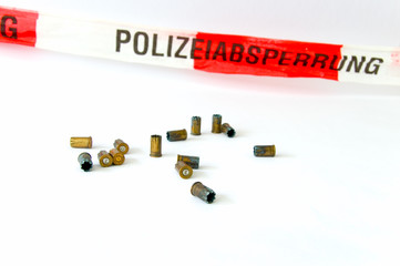 Polizeiabsperrung