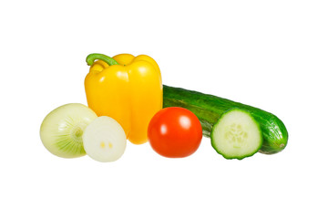 Gemüse freigestellt