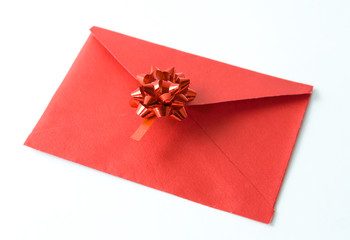 Red celebratory envelope