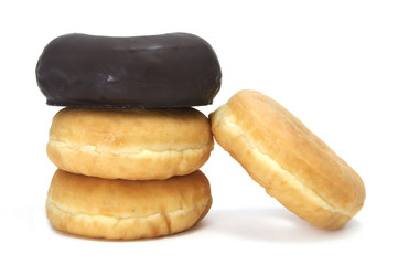 a isolated donuts  on a white background