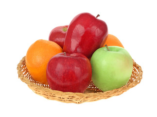 Basket of Apples and Oranges