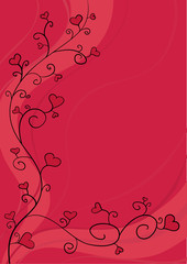 Red Heart Flourish