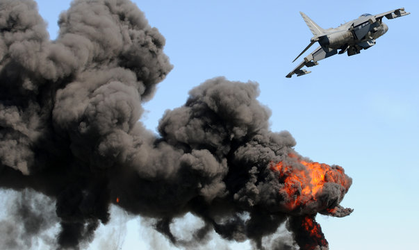 Jetfighter attack
