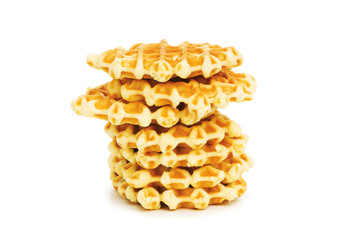 Tasty cookies isolated on the white