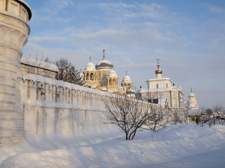 The Piously-Nikolaev man's monastery. The city of Verhoture. Sve