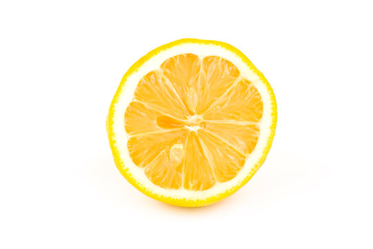 Isolated lemon