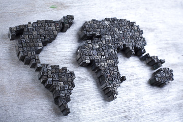 World and typography