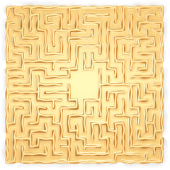 Gold labyrinth