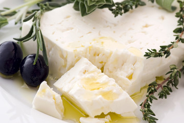 Feta mit Kräuter