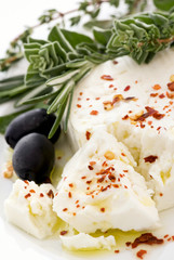 Feta mit Chili