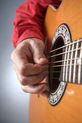 Fototapeta premium acoustic guitar