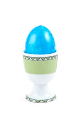 Blue easter egg