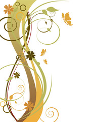 Floraler Hintergrund