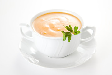 tasty Carrots puree with parsley