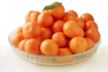 tasty orange tangerins