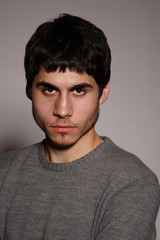 Obraz premium Closeup of a happy young man