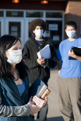 Swine flu at school