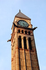 Horloge du city hall de Toronto au Canada