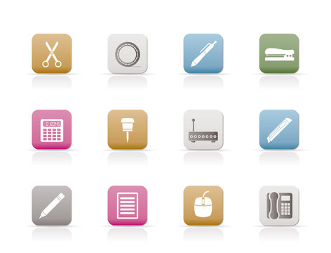 Business and Office icons - vector icon set