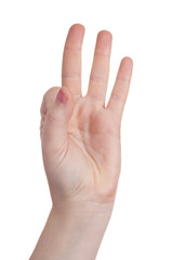 hand sign symbol