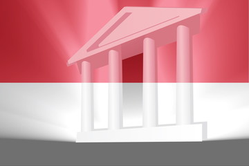 Flag of Indonesia government